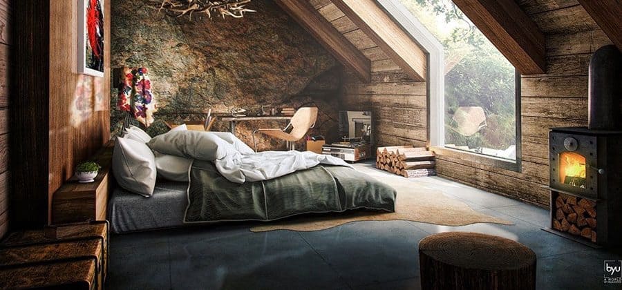 Tutto il piacere di dormire in una mansarda…